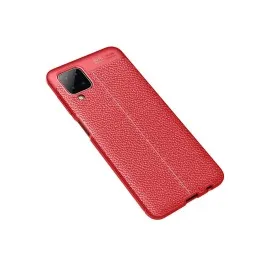 Newface Samsung Galaxy A12 Kılıf Auto Focus Kapak - Kırmızı