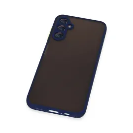 Newface Samsung Galaxy A14 4G Kılıf Montreal Silikon Kapak - Lacivert