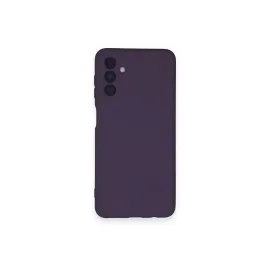 Newface Samsung Galaxy A14 4G Kılıf Nano Içi Kadife Silikon - Mor