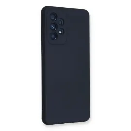 Newface Samsung Galaxy A33 5G Kılıf Nano Içi Kadife Silikon - Lacivert