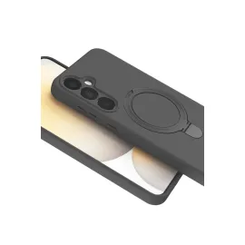 Newface Samsung Galaxy A35 5G Regal Magsafe Standlı Kapak - Titan Gri