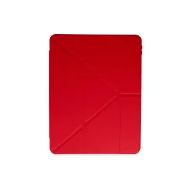 Newface Samsung Galaxy P610 Tab S6 Lite 10.4 Kılıf Kalemlikli Mars Tablet Kılıfı - Kırmızı