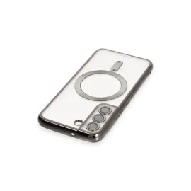 Newface Samsung Galaxy S22 Kılıf Kross Magneticsafe Kapak - Siyah