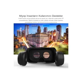 Newface Shinecon SC-G04EA 3D Sanal Gerçeklik Gözlüğü - Siyah
