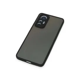 Newface Xiaomi Mi 12 Lite Kılıf Montreal Silikon Kapak - Siyah