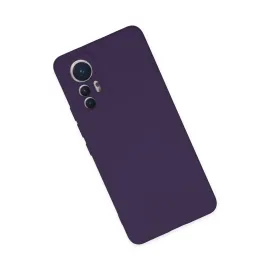 Newface Xiaomi Mi 12 Lite Kılıf Nano Içi Kadife Silikon - Mor