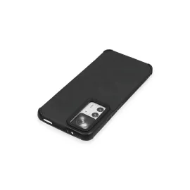 Newface Xiaomi Mi 12T Kılıf Loop Deri Silikon - Siyah