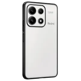 Newface Xiaomi Poco X6 Pro Kılıf Razer Lensli Silikon - Siyah