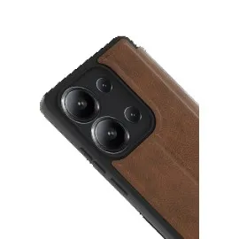 Newface Xiaomi Redmi 15C 4G Flip Cover - Taba