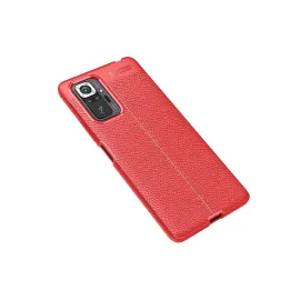 Newface Xiaomi Redmi Note 10 Pro Kılıf Auto Focus Kapak - Kırmızı