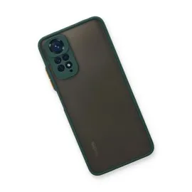 Newface Xiaomi Redmi Note 11 Kılıf Montreal Silikon Kapak - Yeşil