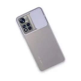 Newface Xiaomi Redmi Note 11T Kılıf Palm Buzlu Kamera Sürgülü Silikon - Lila