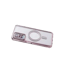 Newface Xiaomi Redmi Note 12 Pro 4G Joke Simli Magneticsafe Kılıf - Pembe