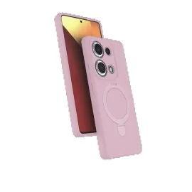 Newface Xiaomi Redmi Note 13 Pro 4G Regal Magsafe Standlı Kapak - Açık Pembe