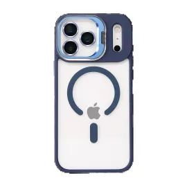 Joko Apple Iphone 17 Pro Max Remim Lensli Magsafe Standlı Kapak - Lacivert