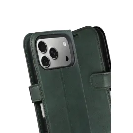 Newface Apple Iphone 17 Pro Trend S Plus Kapaklı Kılıf - Yeşil