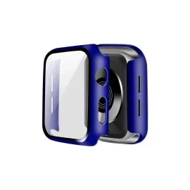 Newface Apple Watch 40Mm Camlı Kasa Ekran Koruyucu - Lacivert