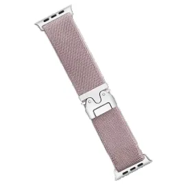 Newface Apple Watch 42Mm Forest Kumaş Kordon - Lila