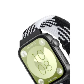 Newface Huawei Fit 4 Star Kordon - Siyah-Beyaz