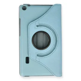 Newface Huawei MediaPad T3 7 Kılıf 360 Tablet Deri Kılıf - Turkuaz