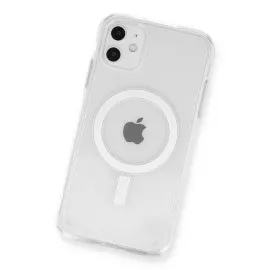 Newface Iphone 11 Kılıf Magneticsafe Şeffaf Silikon - Şeffaf