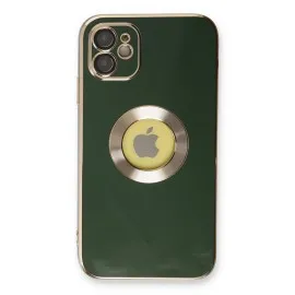 Newface Iphone 12 Kılıf Store Silikon - Yeşil
