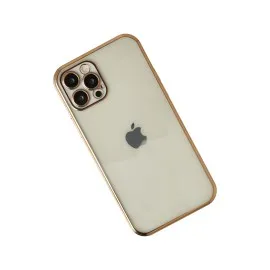 Newface Iphone 12 Pro Kılıf Razer Lensli Silikon - Gold