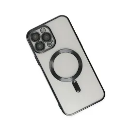 Newface Iphone 13 Pro Kılıf Kross Magneticsafe Kapak - Siyah