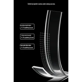 Newface Iphone 14 Pro Max Kılıf Tron Şeffaf Magsafe Kapak - Derin Mor