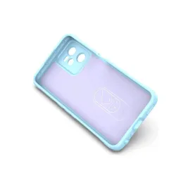 Newface Realme C35 Kılıf Optimum Silikon - Sky Blue