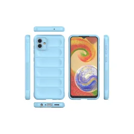 Newface Samsung Galaxy A04 Kılıf Optimum Silikon - Sky Blue