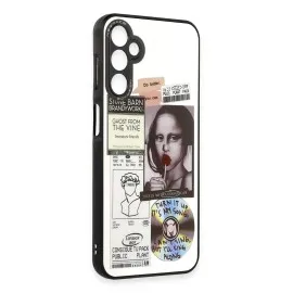 Newface Samsung Galaxy A04S Kılıf Mirror Desenli Kapak - Mirror - 2