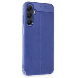 Newface Samsung Galaxy A15 4G Kılıf Auto Focus Kapak - Lacivert
