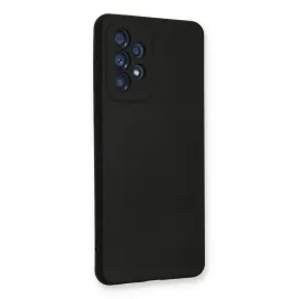 Newface Samsung Galaxy A33 5G Kılıf Nano Içi Kadife Silikon - Siyah