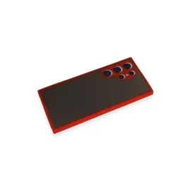 Newface Samsung Galaxy S24 Ultra Kılıf Montreal Silikon Kapak - Kırmızı