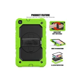 Newface Samsung Galaxy T290 Tab A 8 Kılıf Pars Tablet Kapak - Yeşil