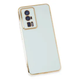 Newface Xiaomi Poco F5 Pro Kılıf Volet Silikon - Açık Yeşil