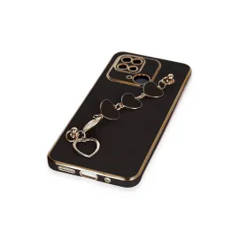 Newface Xiaomi Redmi 10C Kılıf Esila Silikon - Siyah