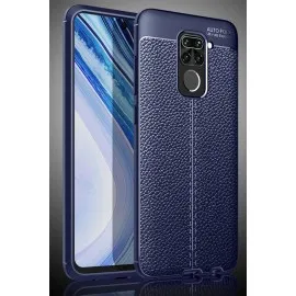 Newface Xiaomi Redmi Note 9 Kılıf Auto Focus Kapak - Lacivert