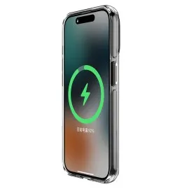 Joko Iphone 14 Pro Kılıf Crystal Magsafe Kapak - Siyah