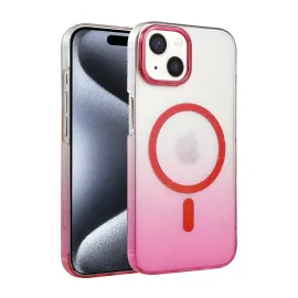 Newface Apple Iphone 15 Plus Glossy Magsafe Kapak - Pembe