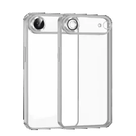 Newface Apple Iphone 17 Air Razer Lensli Silikon - Gümüş