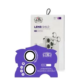 Newface Apple Iphone 17 Bilvis Titan Kamera Lens - Gümüş