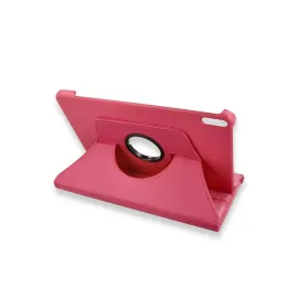 Newface Huawei Honor Pad X8A Kılıf 360 Tablet Deri Kılıf - Pembe
