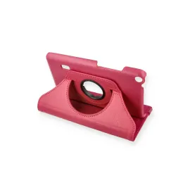 Newface Huawei MediaPad T3 7 Kılıf 360 Tablet Deri Kılıf - Pembe