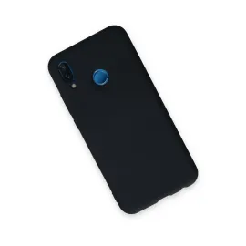 Newface Huawei P20 Lite Kılıf Nano Içi Kadife  Silikon - Lacivert