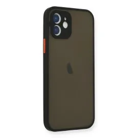 Newface Iphone 12 Mini Kılıf Montreal Silikon Kapak - Siyah