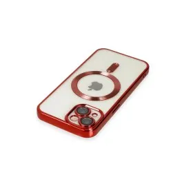 Newface Iphone 14 Plus Kılıf Kross Magneticsafe Kapak - Kırmızı