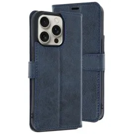 Newface Iphone 15 Pro Max Kılıf Trend S Plus Kapaklı Kılıf - Lacivert