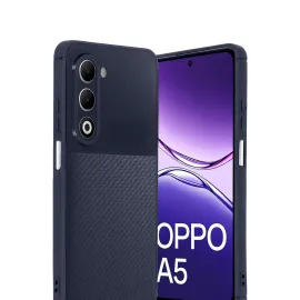 Newface Oppo A5 4G Auto Focus Karbon Kapak - Lacivert